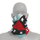 Neck-Gaiter Geometric Forms Neck Gaiters PrintCenterShop Short - 25x25 cm 