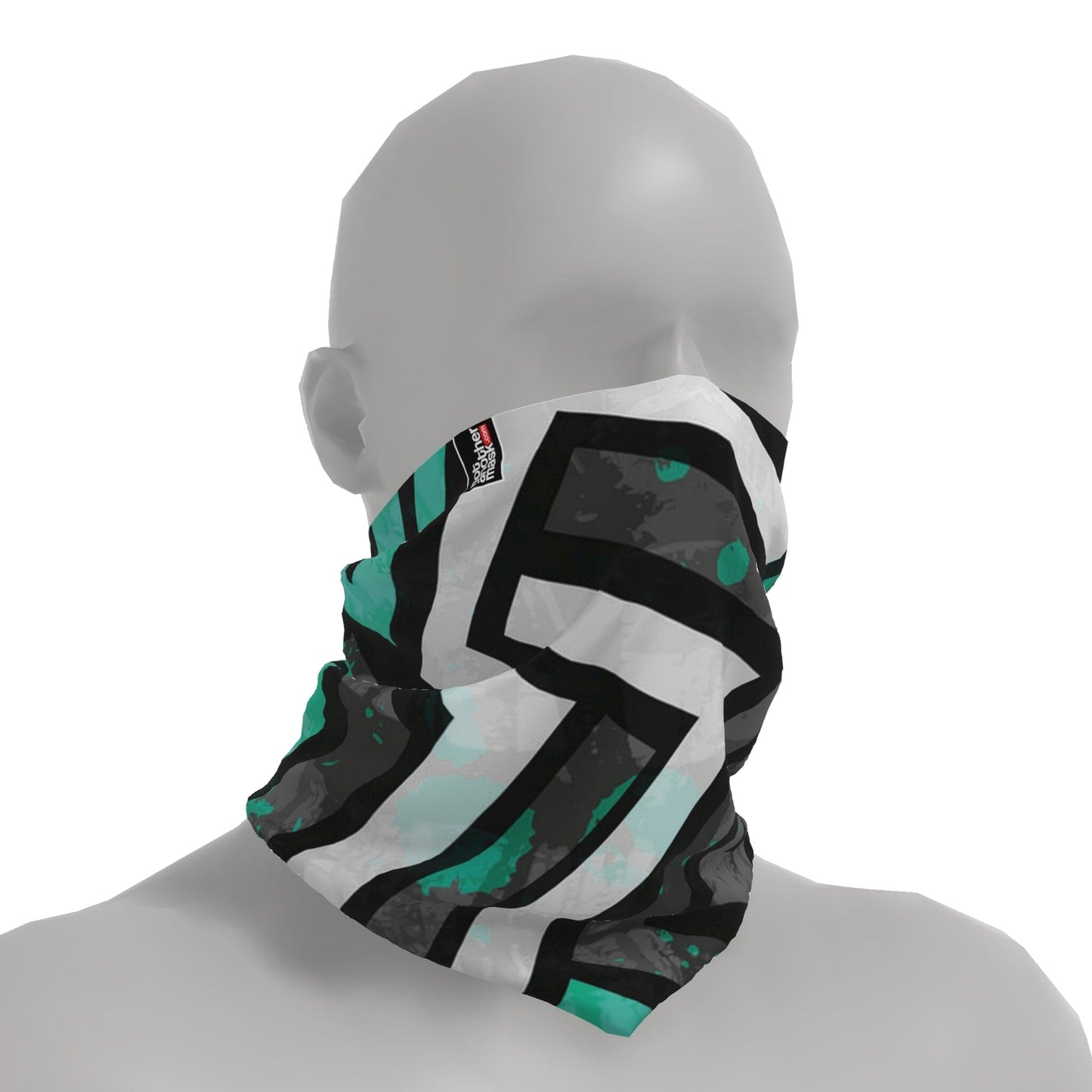 Neck-Gaiter Geometrical Spots Neck Gaiters PrintCenterShop 