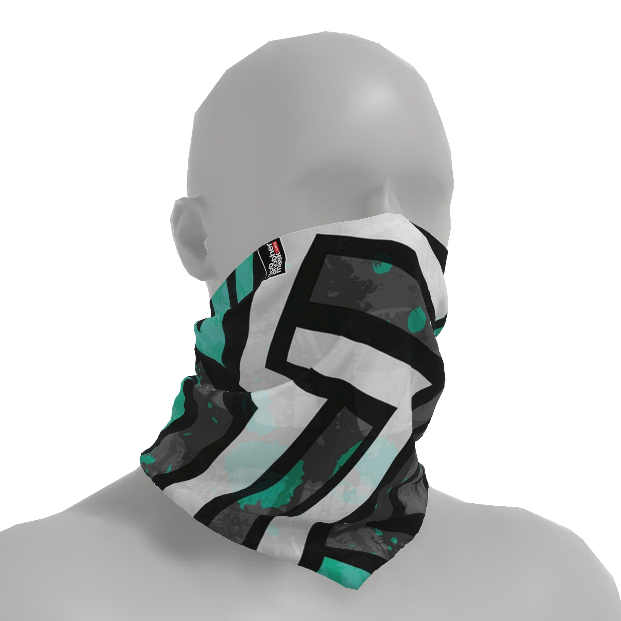 Neck-Gaiter Geometrical Spots Neck Gaiters PrintCenterShop 