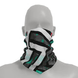 Neck-Gaiter Geometrical Spots Neck Gaiters PrintCenterShop Short - 25x25 cm 