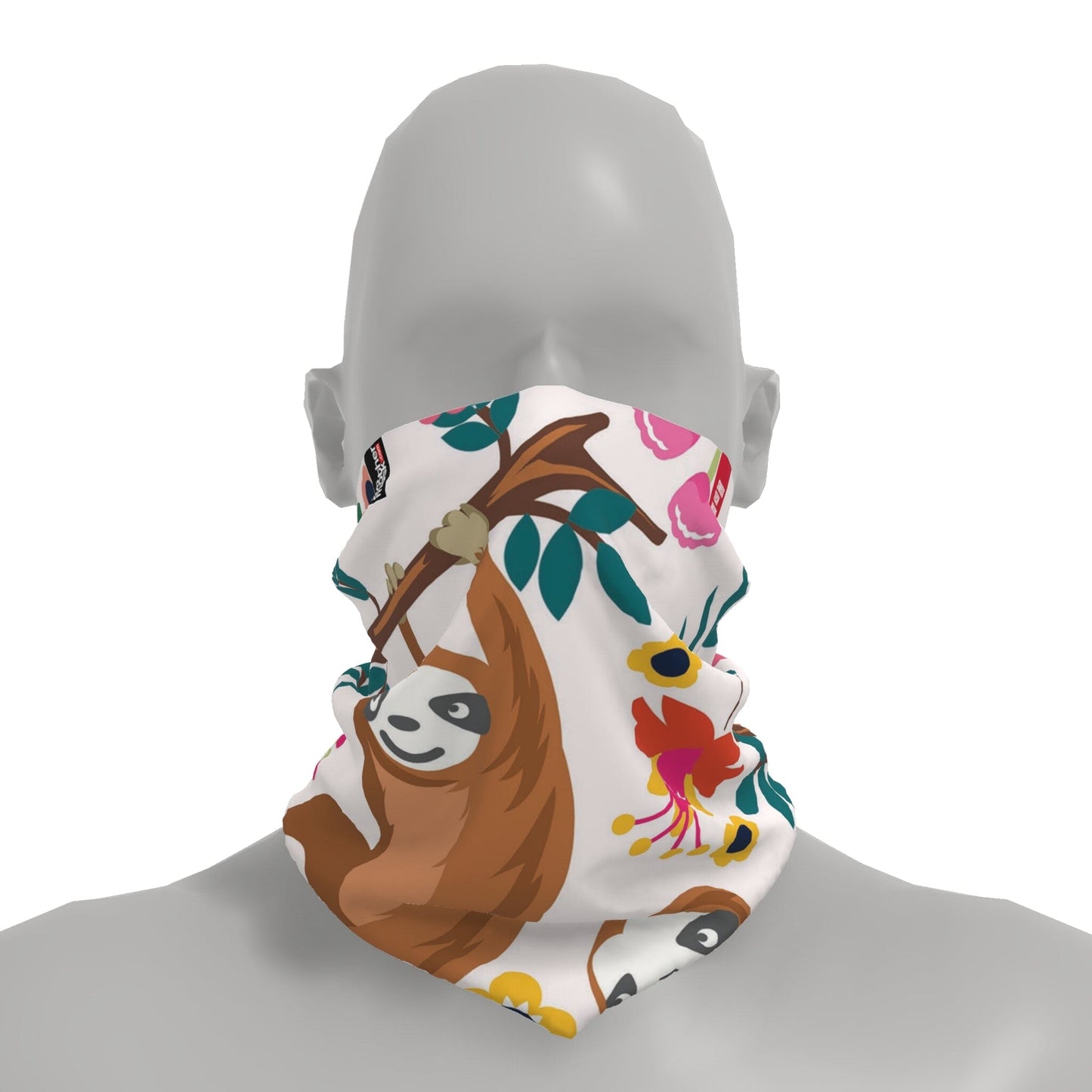 Neck-Gaiter Monkey's Garden Neck Gaiters PrintCenterShop Short - 25x25 cm 