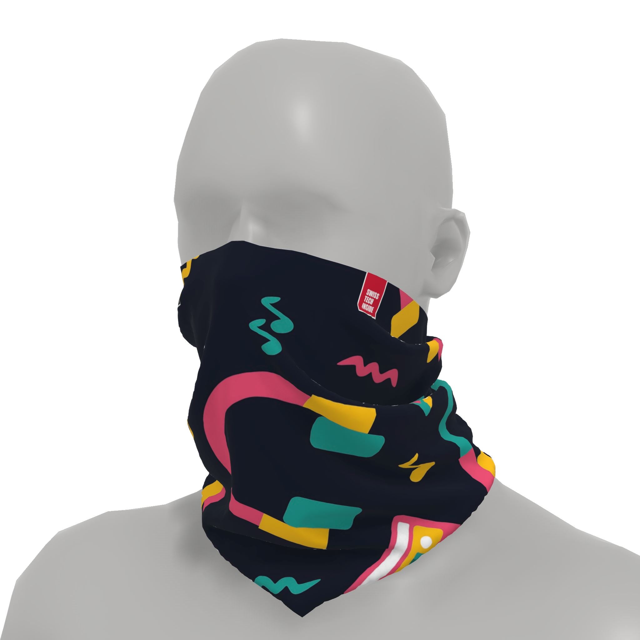 Neck-Gaiter Music Power Neck Gaiters PrintCenterShop 