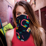 Neck-Gaiter Music Power Neck Gaiters PrintCenterShop Long - 25x50 cm 