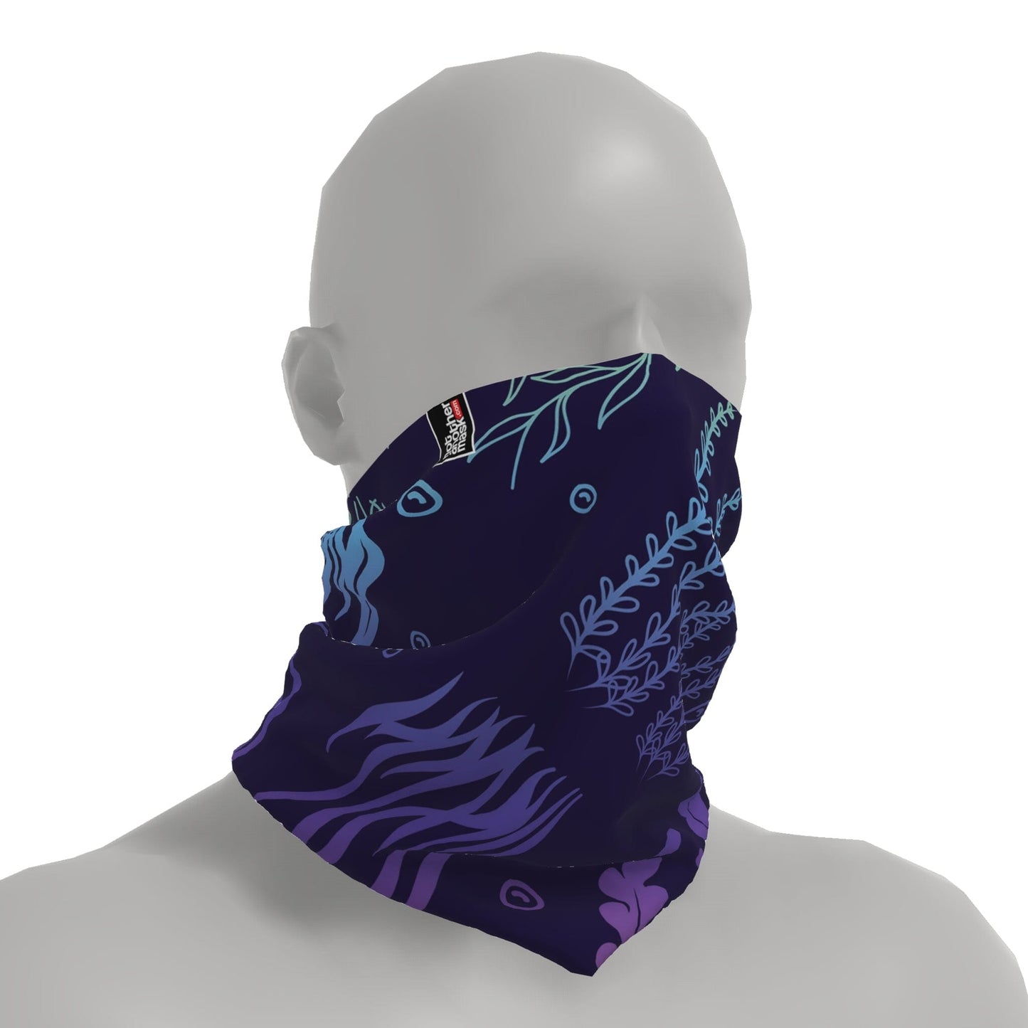 Neck-Gaiter Sea Weed Neck Gaiters PrintCenterShop 