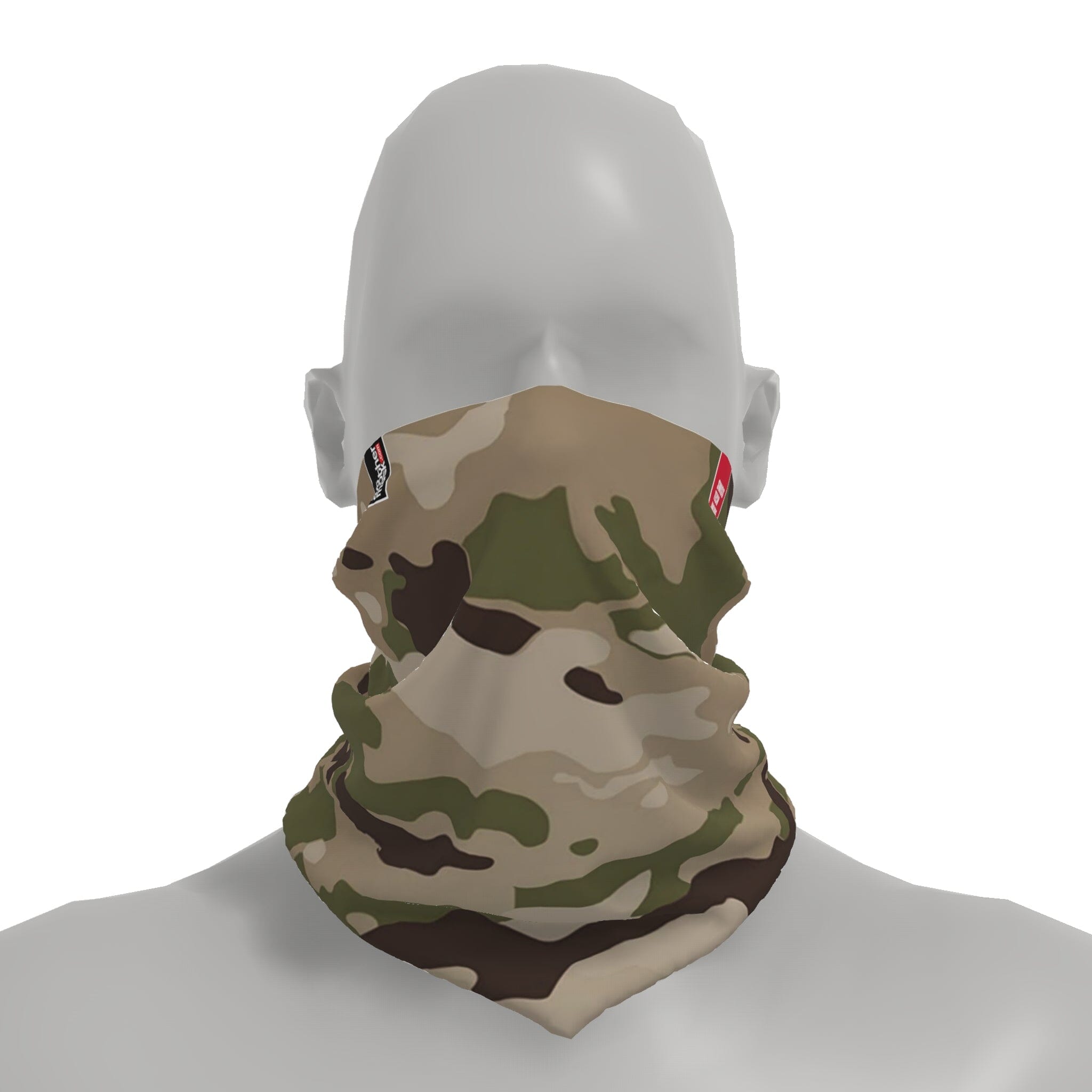 Neck-Gaiter Spots Army Neck Gaiters PrintCenterShop Short - 25x25 cm 