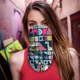 Neck-Gaiter Urban Street Art Neck Gaiters PrintCenterShop Long - 25x50 cm 