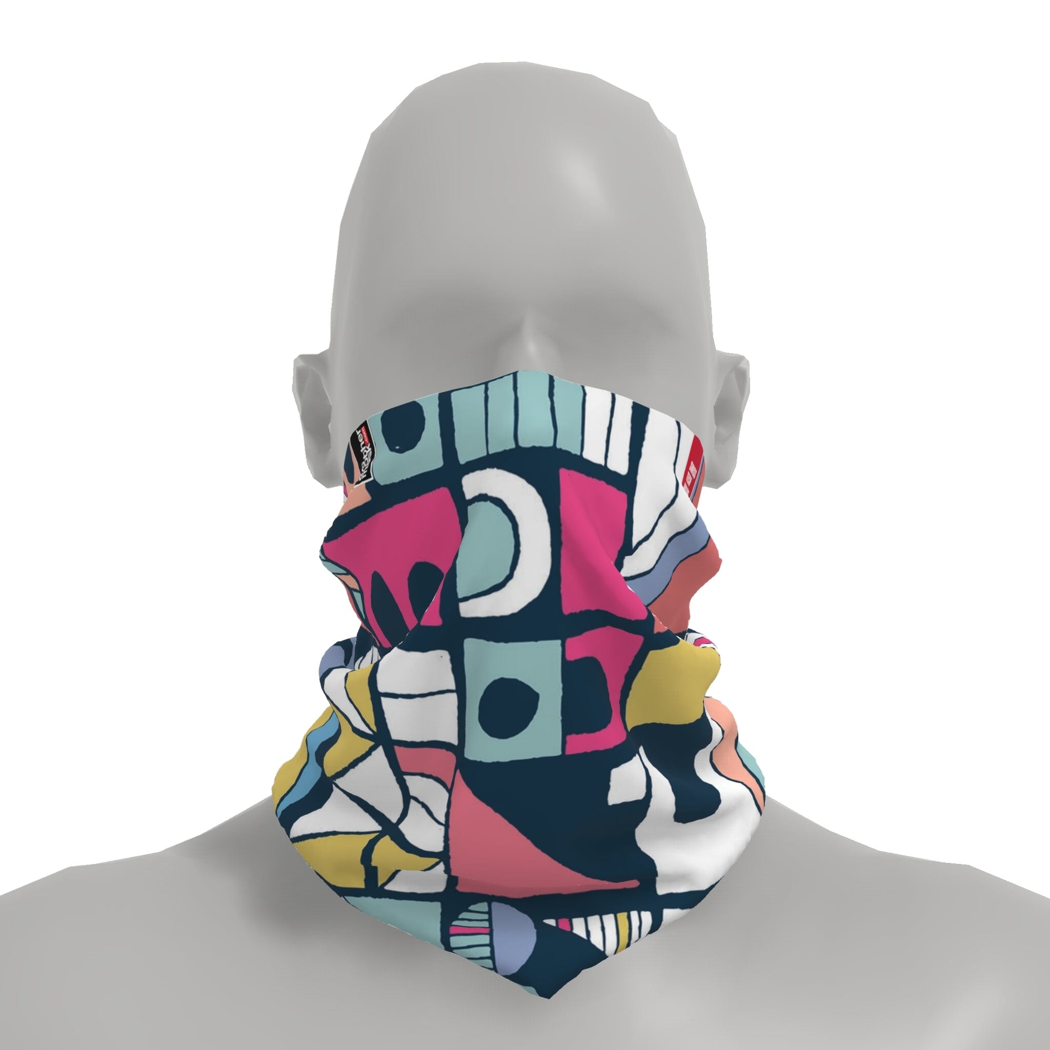 Neck-Gaiter Urban Street Art Neck Gaiters PrintCenterShop Short - 25x25 cm 