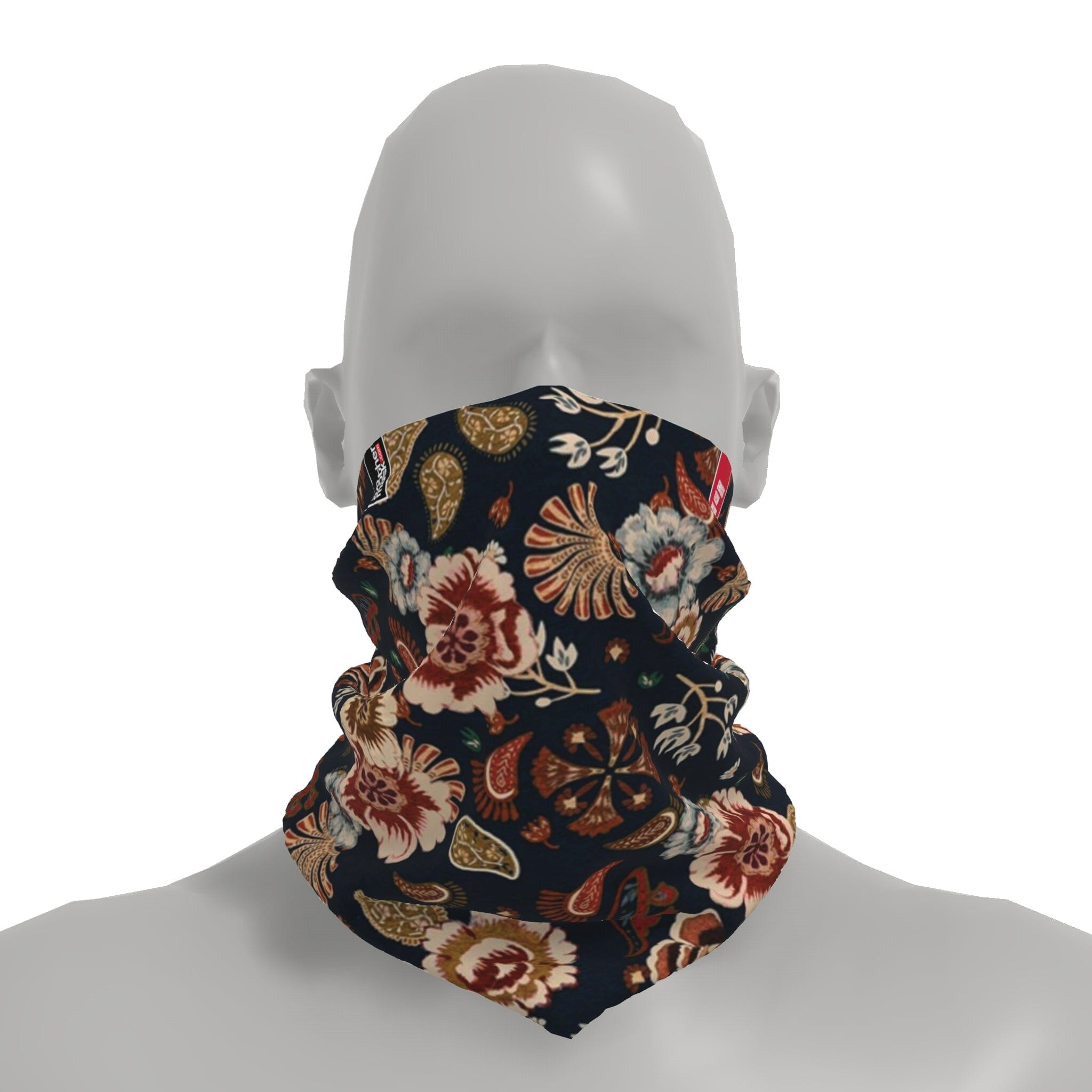 Neck-Gaiter Wild Flowers Neck Gaiters PrintCenterShop Short - 25x25 cm 