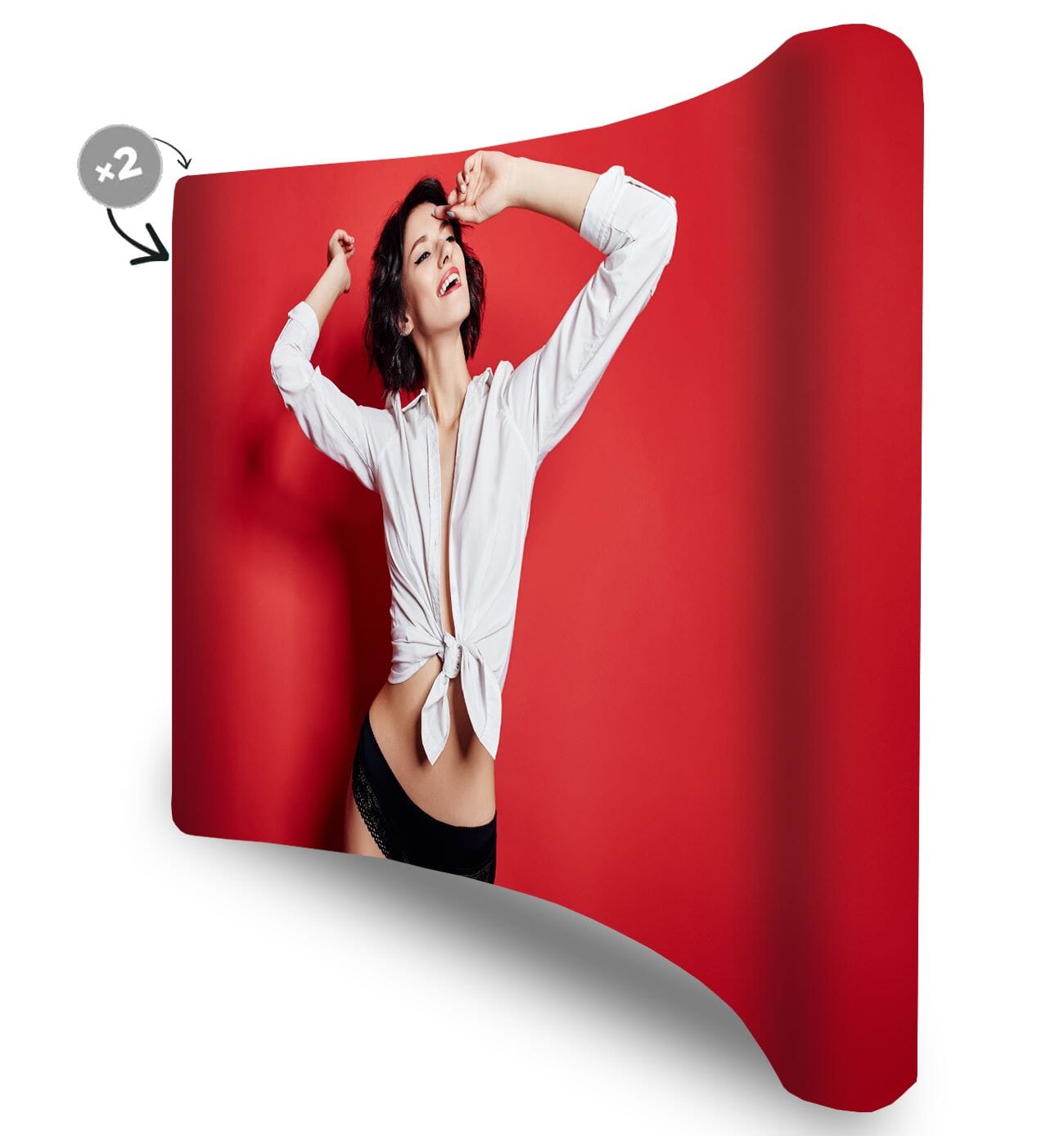 POP UP Textil Curb 5.0 m POP UP Textil Curb PrintCenterShop 