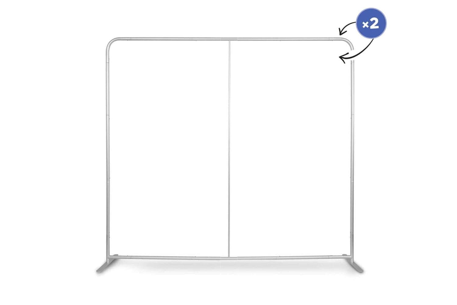 POP UP Textil Drept 2.4 m POP UP Textil Drept PrintCenterShop