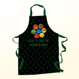 Șorț de bucătărie pentru femei Let's Do It, Romania! Aprons TextileDivision 