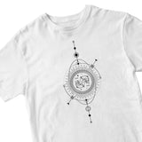 Tricou alb "Pesti " Tshirt TextileDivision 
