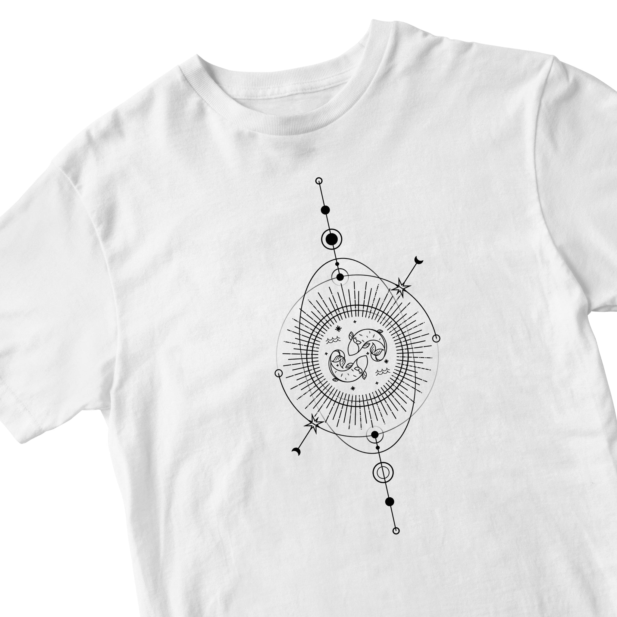 Tricou alb "Pesti " Tshirt TextileDivision 