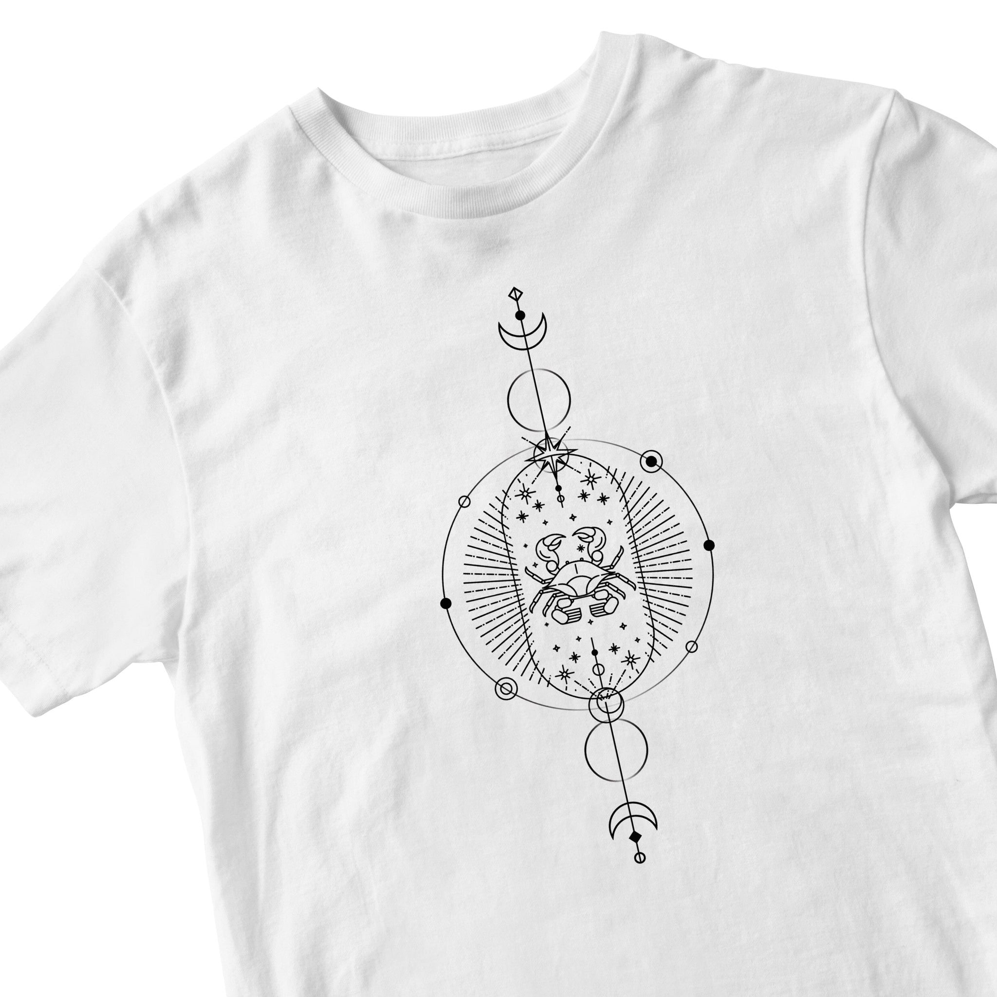 Tricou alb "Rac" Tshirt TextileDivision 